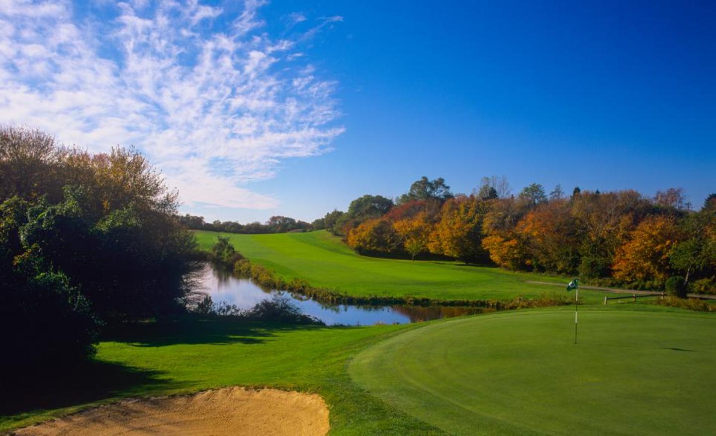 Montauk Downs State Park, Robert Trent Jones public course at the eastern tip of Long Island, New York