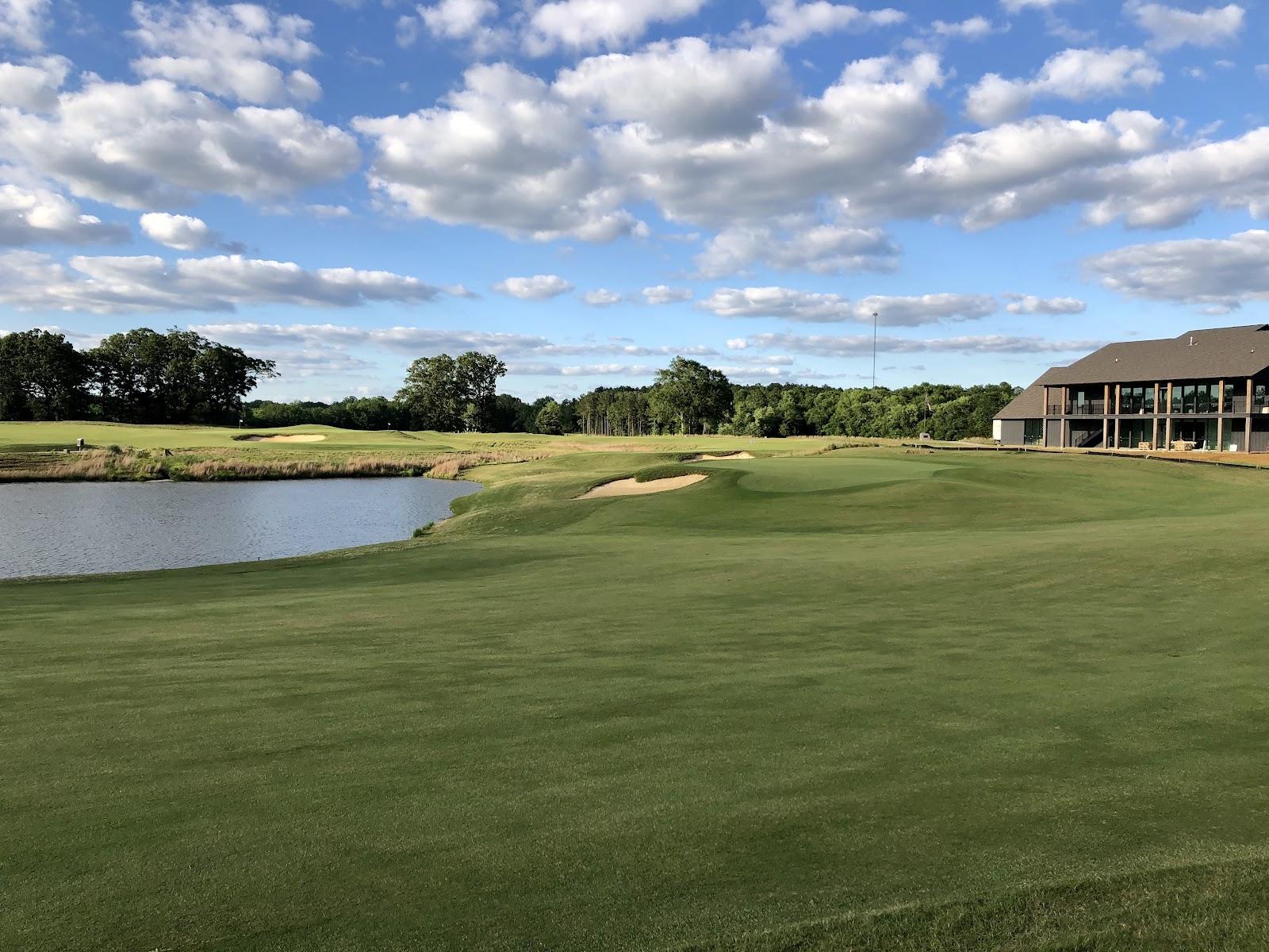 Mossy Oak Golf Club, open treeless links style fairways across the Black Prairie at West Point, Mississippi