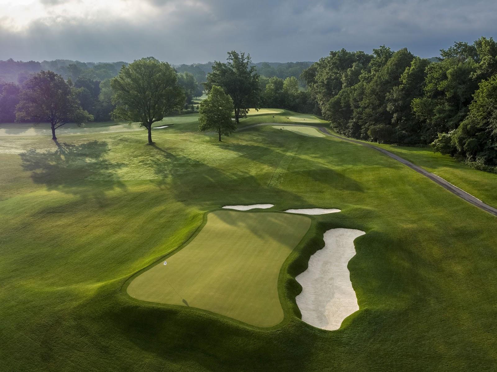 Oak Hill Country Club East Course, tree framed parkland fairways near Rochester, New York