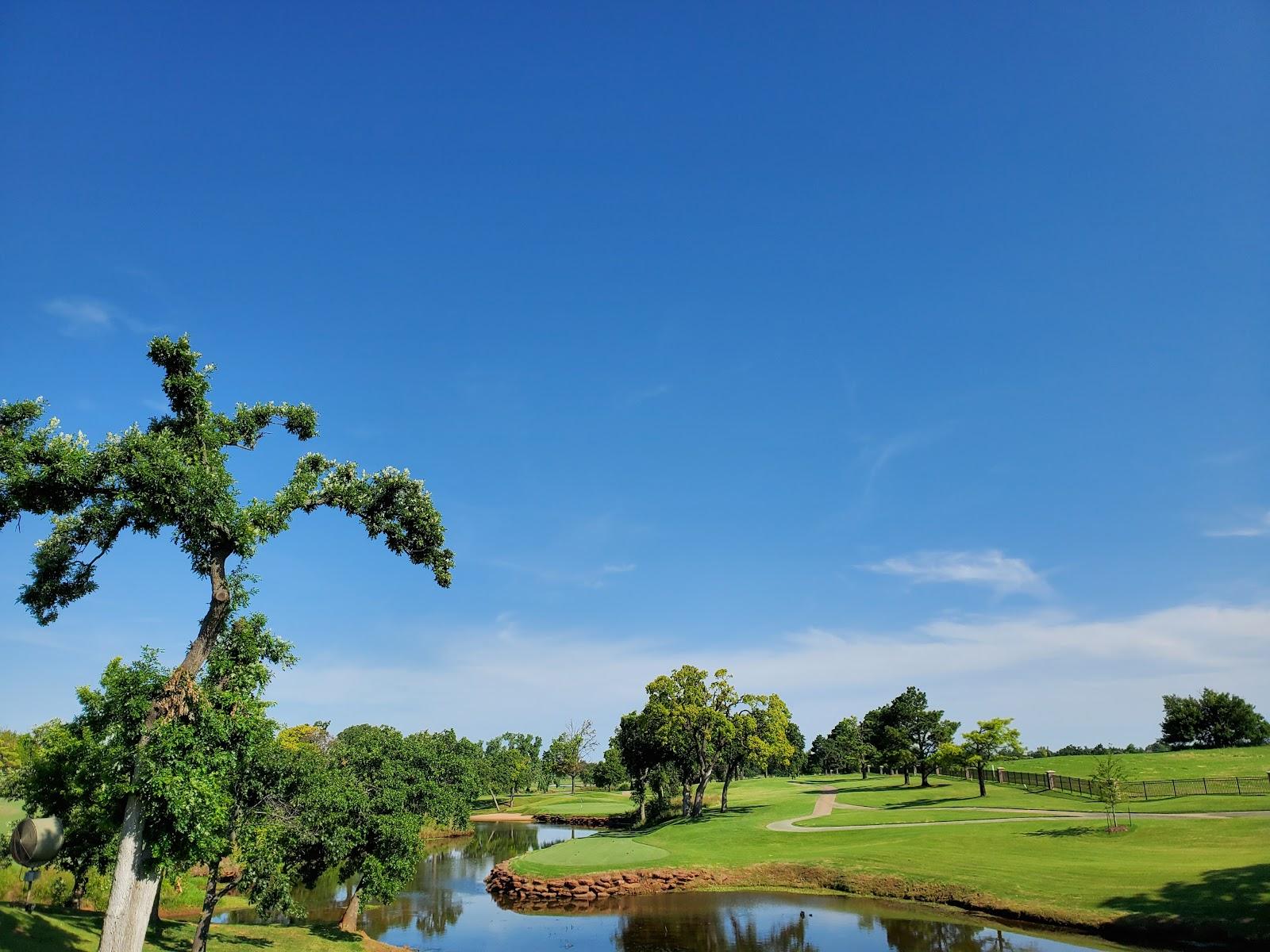 Oak Tree National, a Pete Dye championship fairway in Edmond, Oklahoma