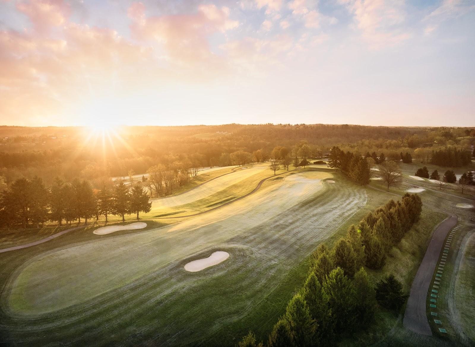 Oglebay Resort Speidel Course, Robert Trent Jones senior layout in the wooded hills of Wheeling, West Virginia