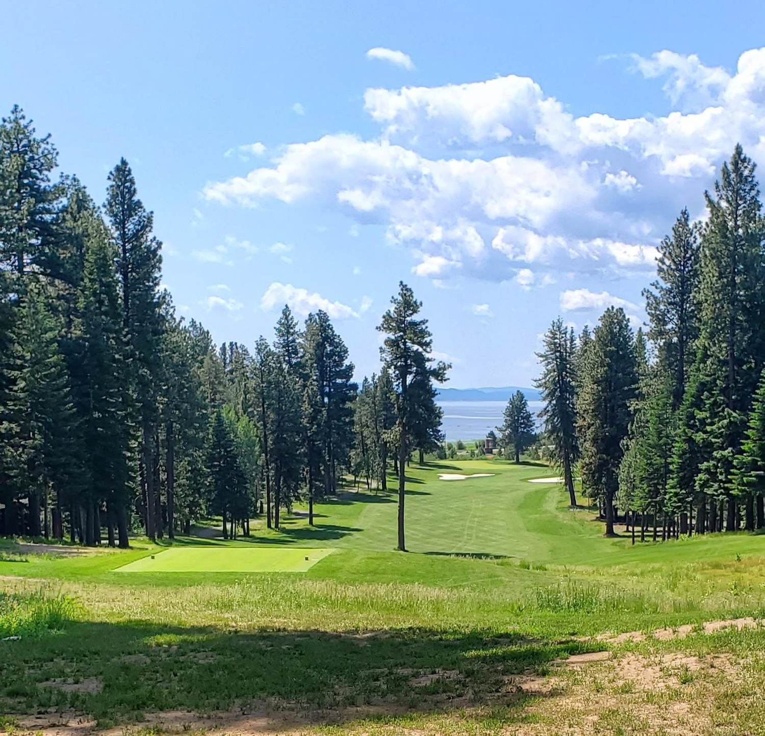 Osprey Meadows Golf Course at Tamarack Resort, mountain golf above Lake Cascade near Donnelly, Idaho