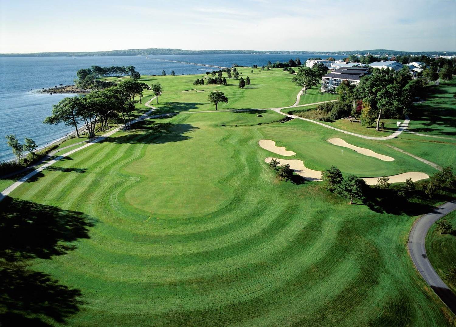 Samoset Resort Golf Club, oceanside holes along Penobscot Bay in Rockport, Maine