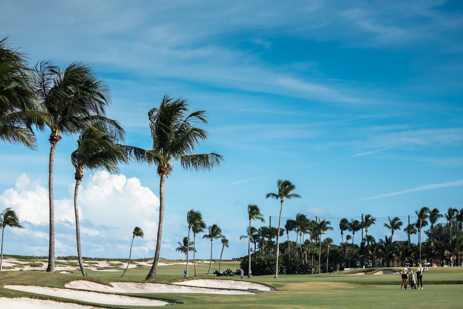 Seminole Golf Club, the rolling Donald Ross fairways and sand ridges near the Atlantic in Juno Beach, Florida