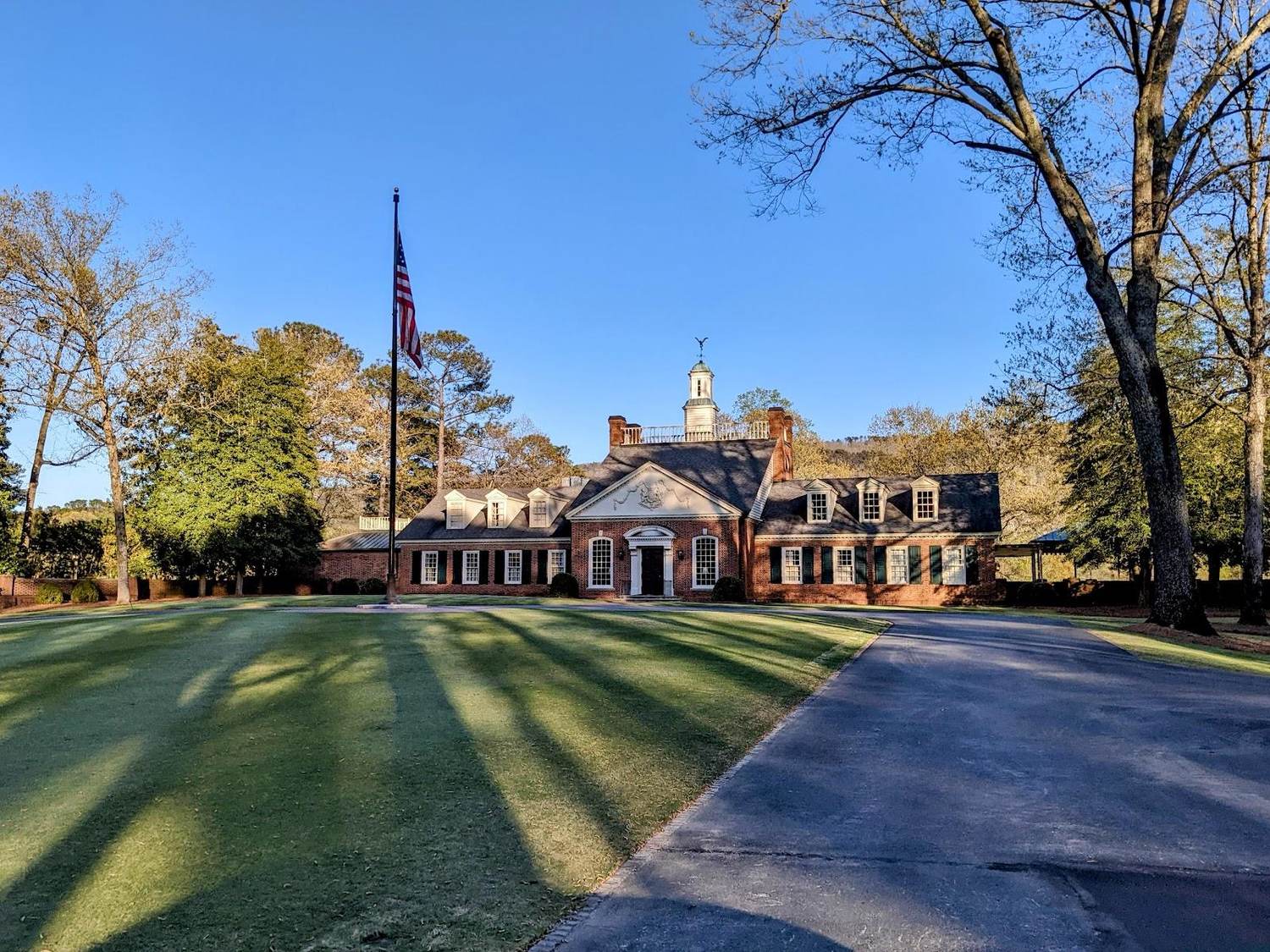 Shoal Creek, wooded valley fairways southeast of Birmingham, Alabama