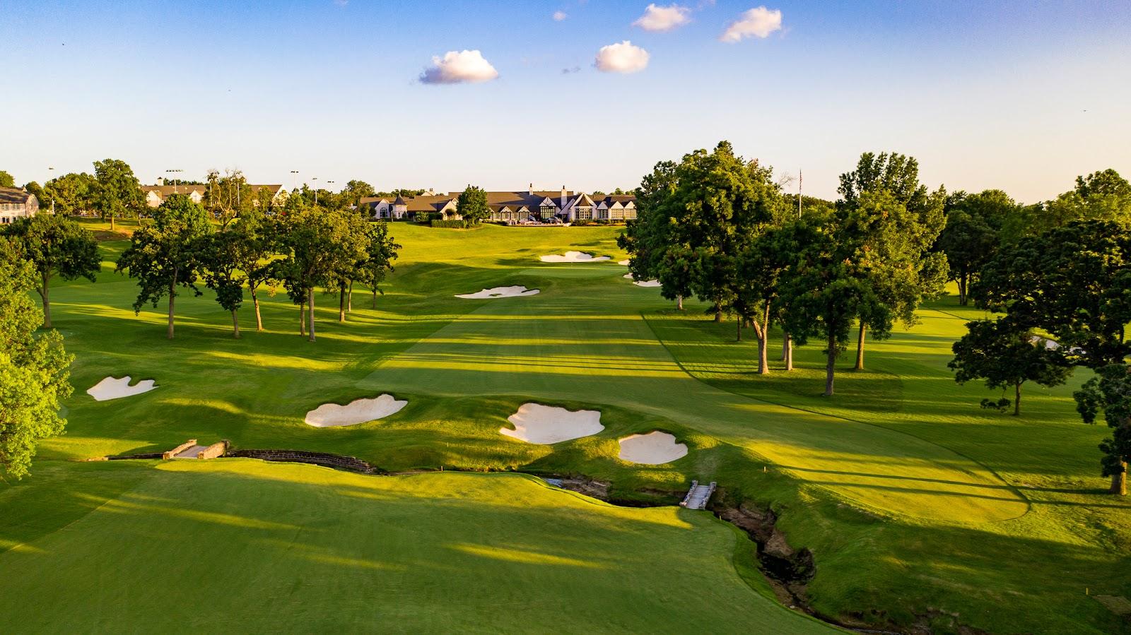 Southern Hills Country Club, a championship parkland green in Tulsa, Oklahoma