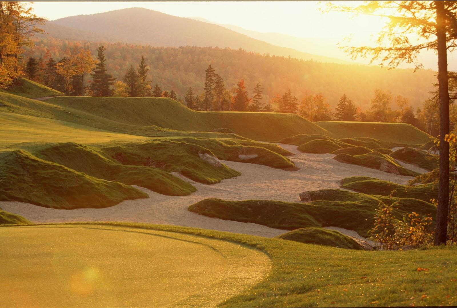 Sunday River Golf Club, Robert Trent Jones Jr mountain course at the ski resort in Newry, Maine
