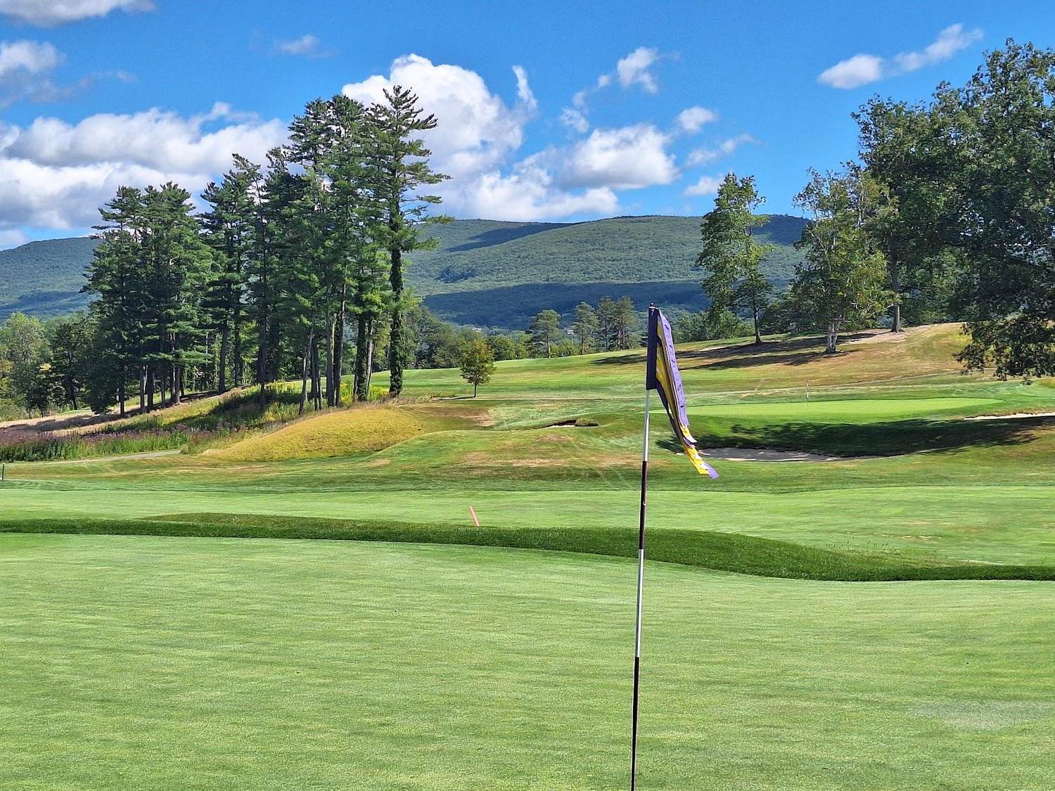Taconic Golf Club, Golden Age course at the foot of the Berkshire hills, Williamstown, Massachusetts
