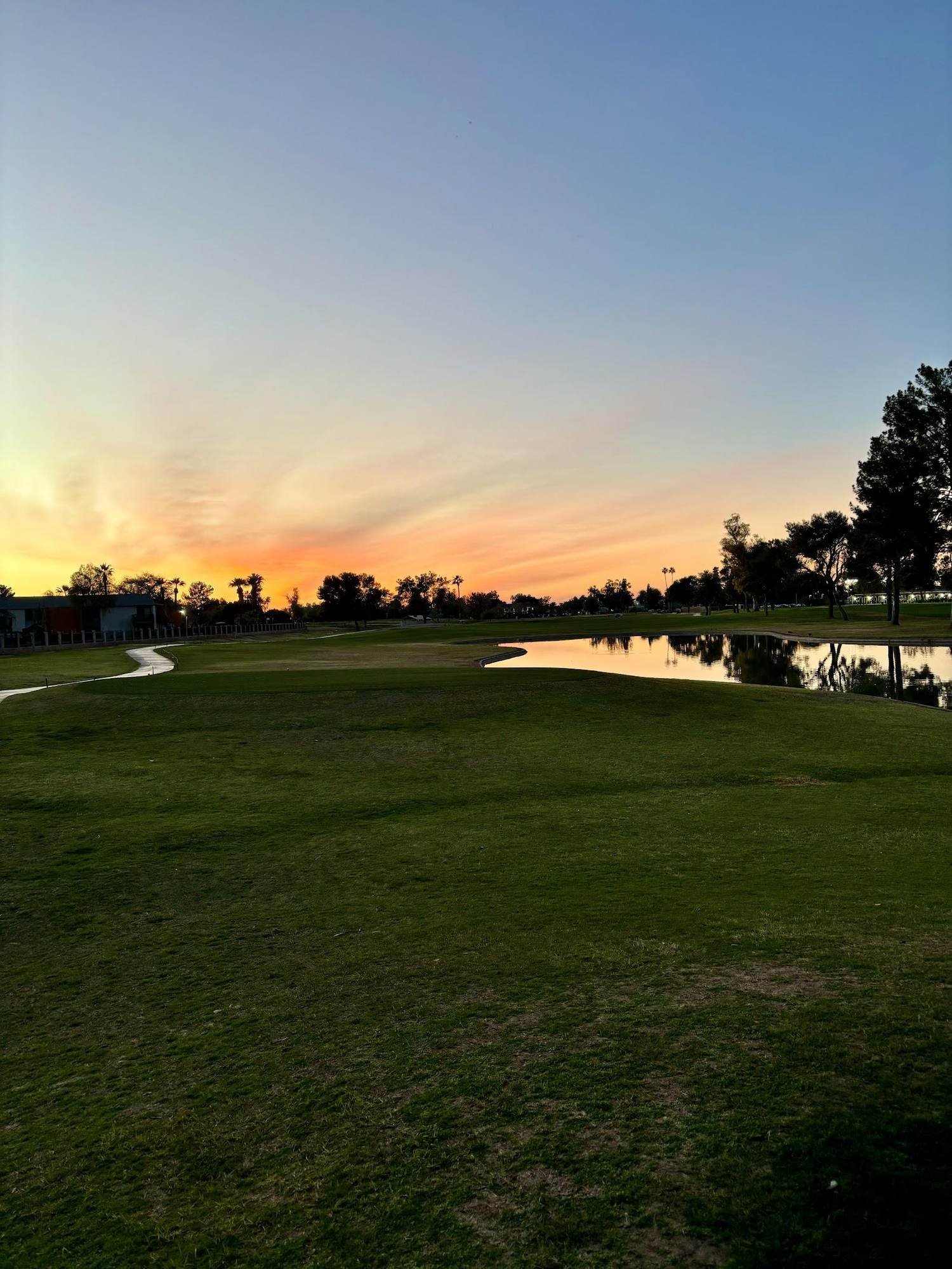 The Sunrise Course at The Club at Las Campanas, rolling high desert fairways in the Santa Fe foothills of New Mexico