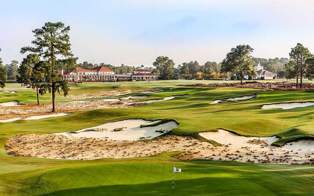 The Cradle at Pinehurst, Gil Hanse short course on a historic site near the resort clubhouse