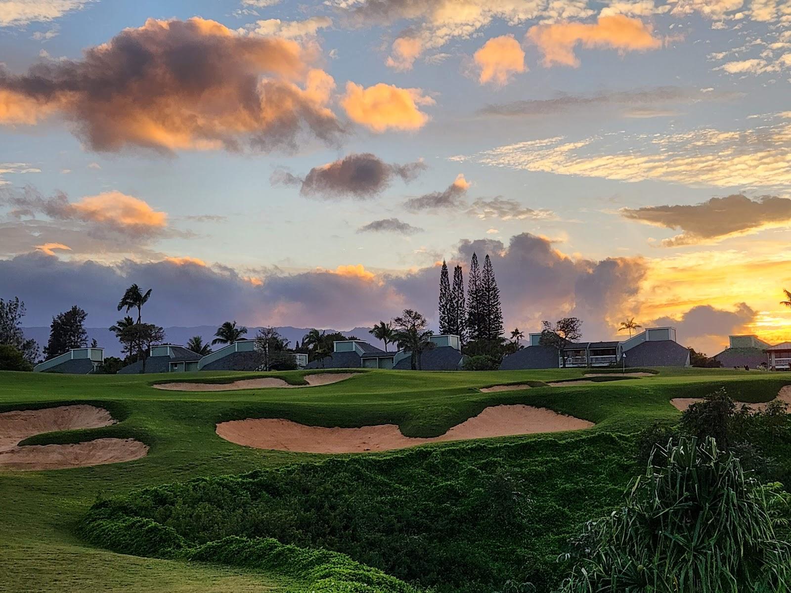 The Prince Course at Princeville, clifftop golf on the north shore of Kauai, Hawaii