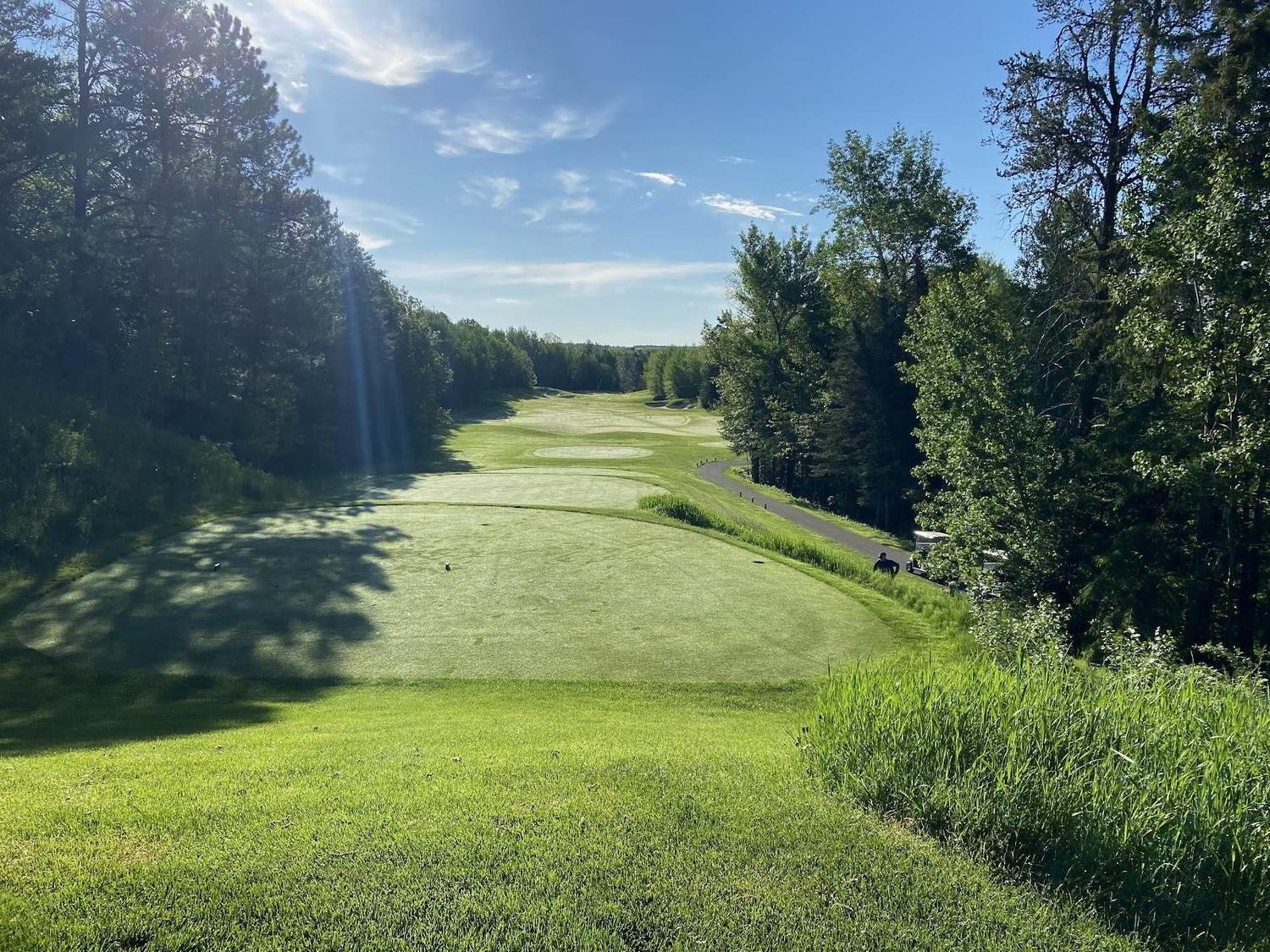 The Quarry at Giants Ridge, a dramatic fairway over former mine land in Biwabik, Minnesota