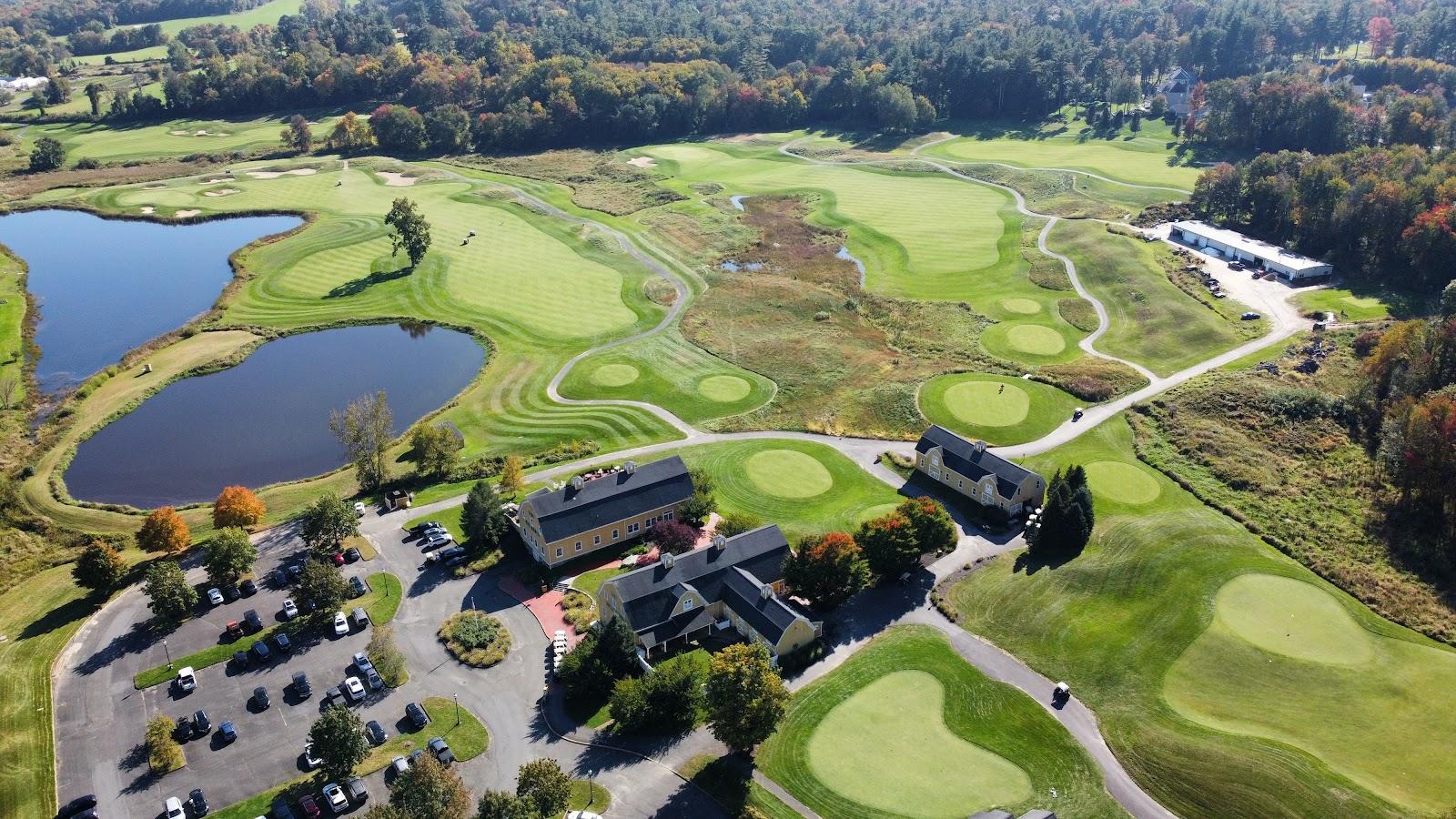 The Ranch Golf Club, dairy farm turned upscale course in the Berkshire foothills, Southwick, Massachusetts