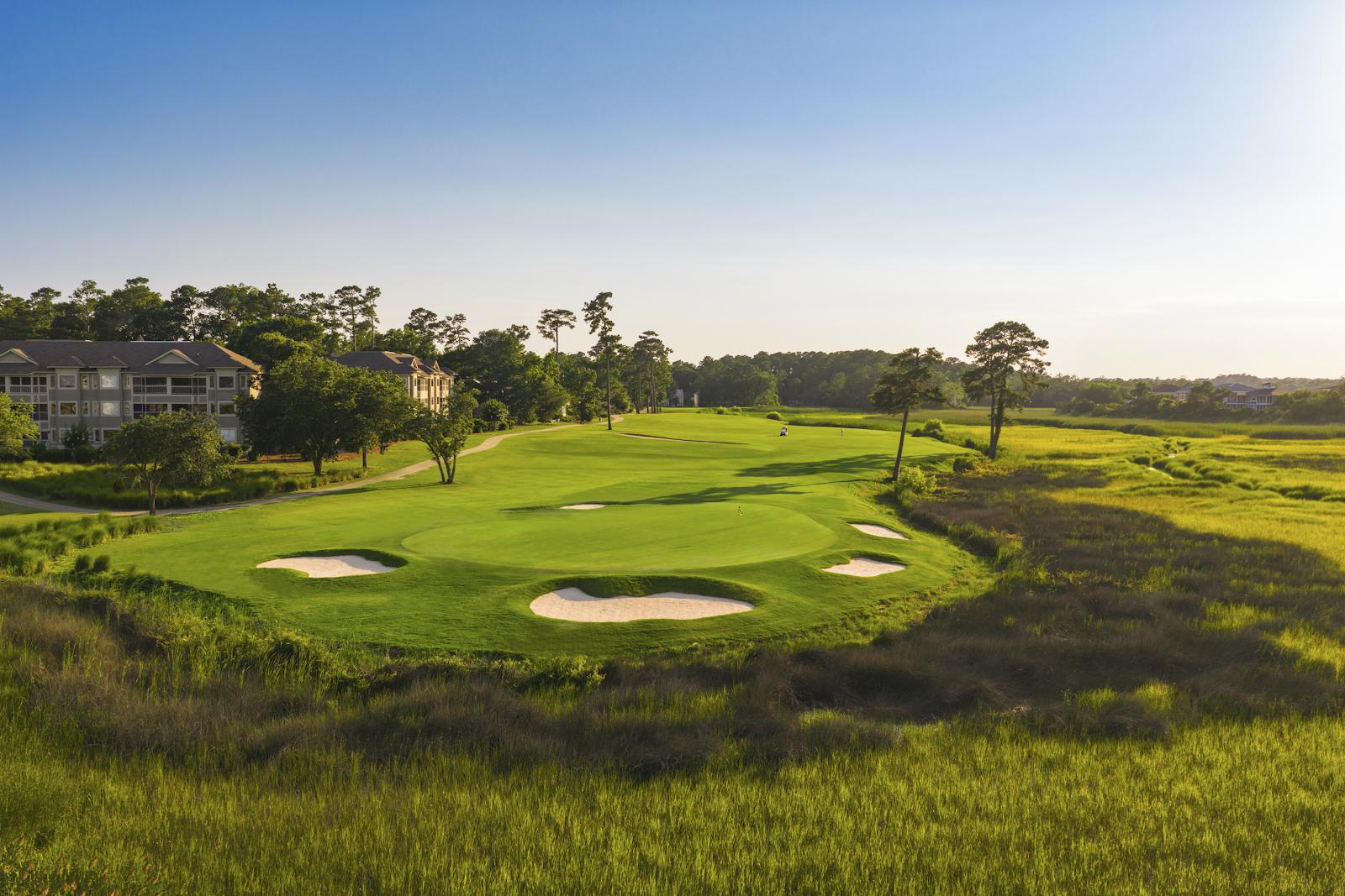 Tidewater Golf Club, marshfront golf along the Intracoastal Waterway in North Myrtle Beach, South Carolina