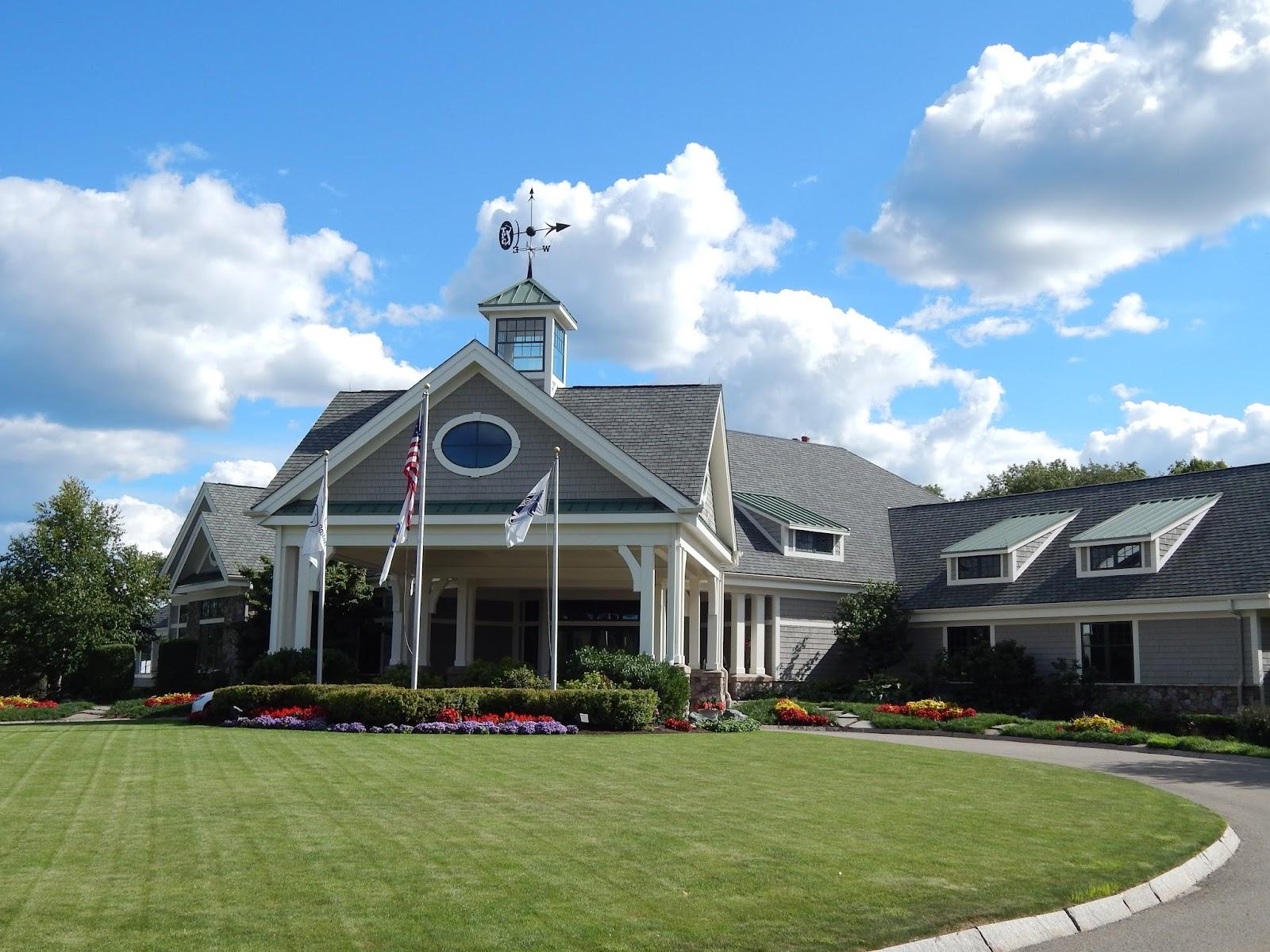 TPC Boston, wooded championship fairways through the Great Woods in Norton, Massachusetts