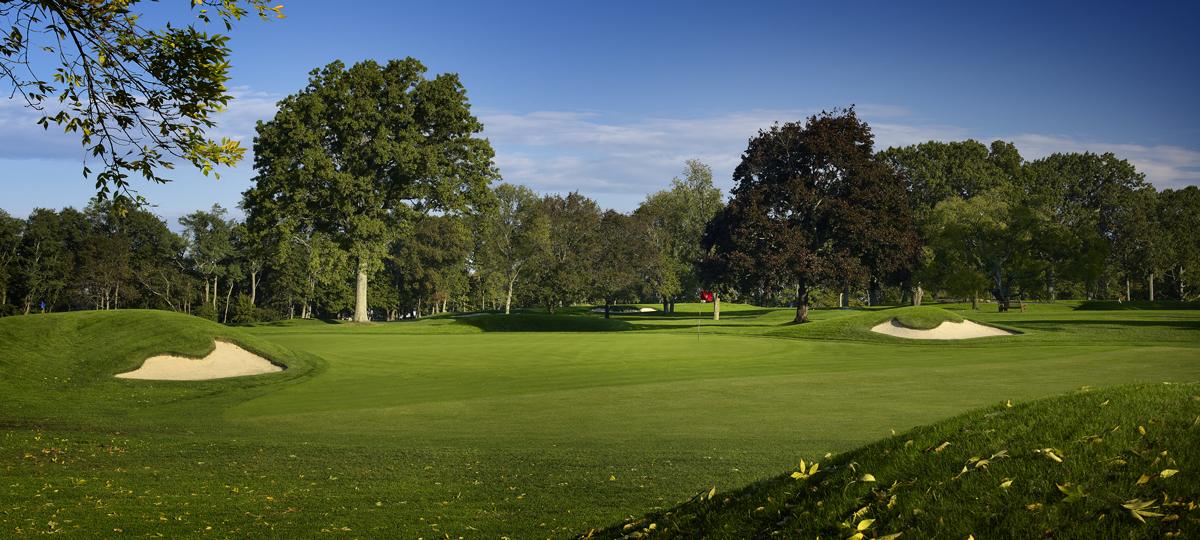 Wannamoisett Country Club, a Donald Ross green complex on the compact Rumford, Rhode Island site