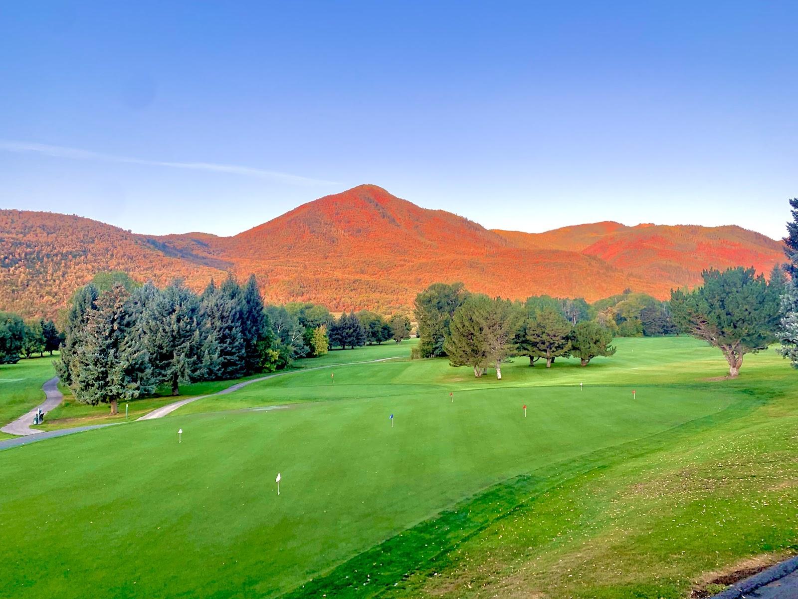 Wasatch Mountain State Park Golf, fairways below the Wasatch peaks in Midway, Utah
