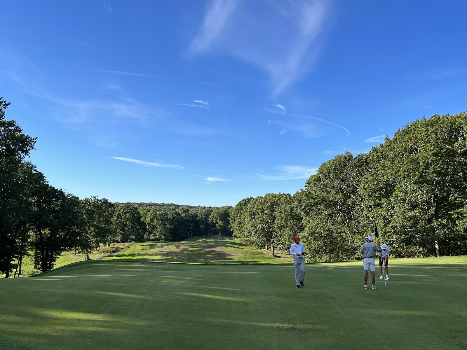 Yale Golf Course, the dramatic wooded template holes in New Haven, Connecticut