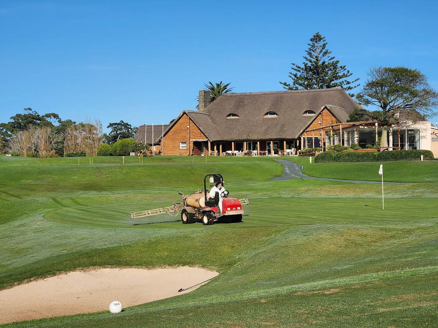 Cantegril Country Club golf course at Punta del Este, parkland fairways near the Uruguayan resort coast of Maldonado