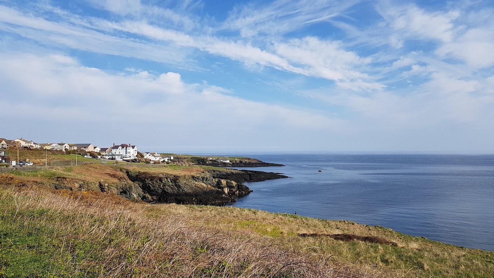 Bull Bay Golf Club, clifftop heathland fairways above the Irish Sea near Amlwch, Anglesey, Wales