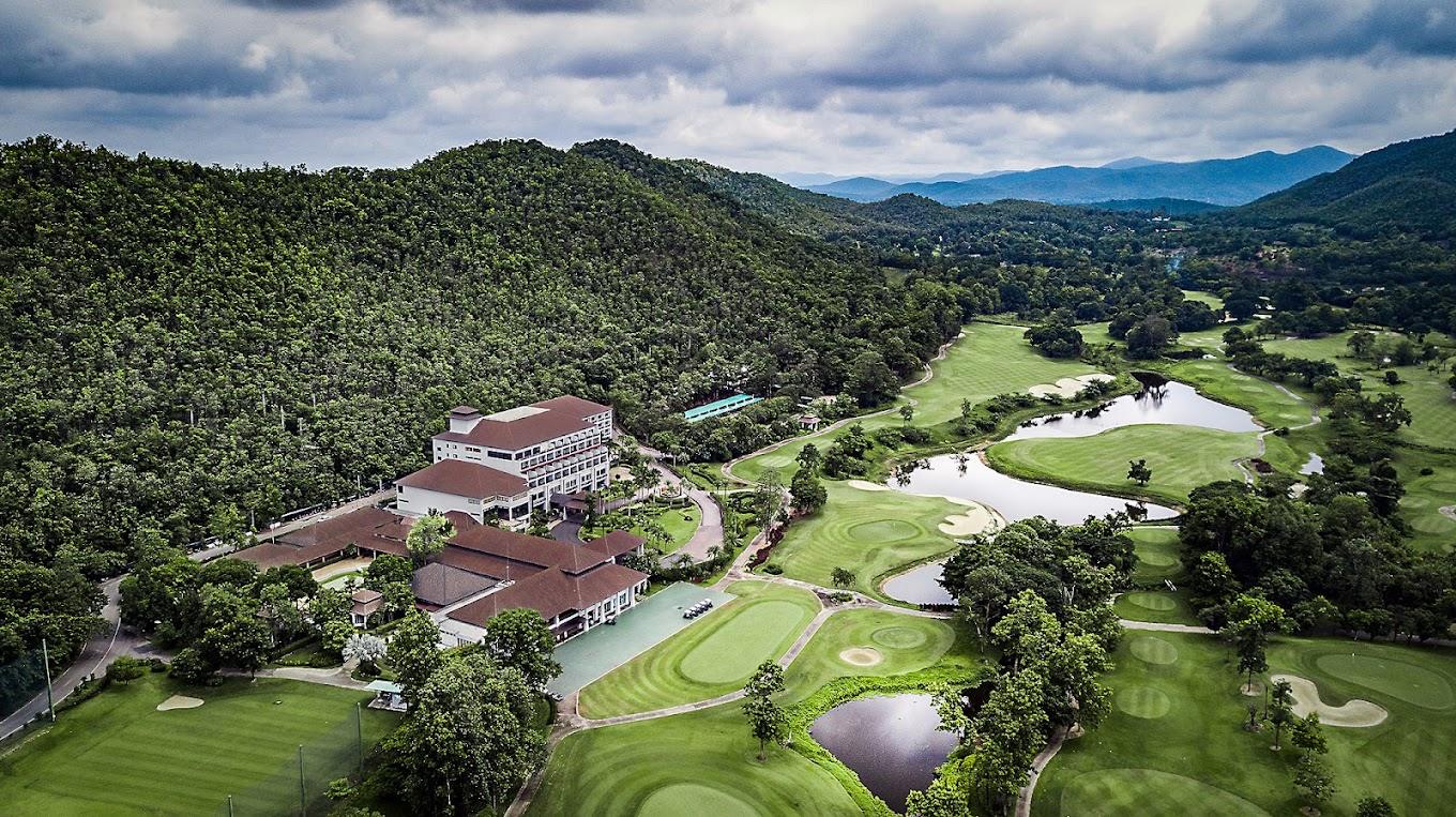 Alpine Golf Resort Chiangmai in a valley among the San Kamphaeng mountains, Chiang Mai, Thailand
