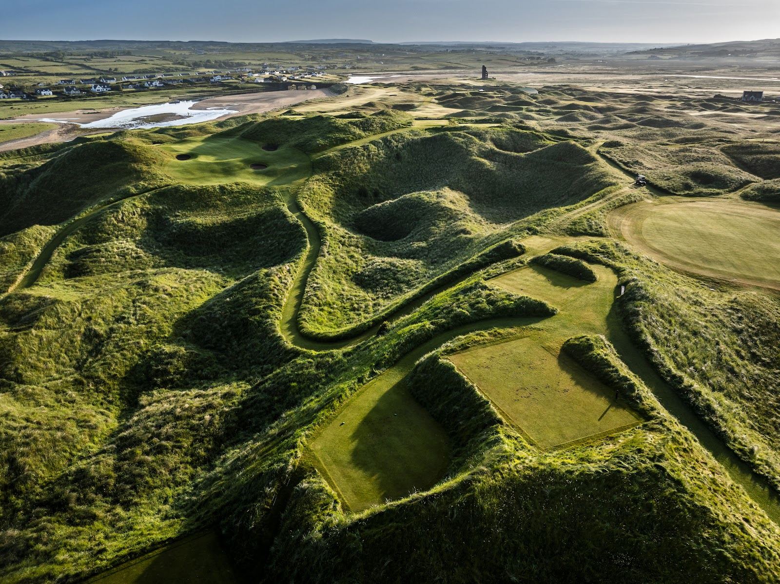 Lahinch Golf Club Old Course, links dunes on the Wild Atlantic Way, County Clare