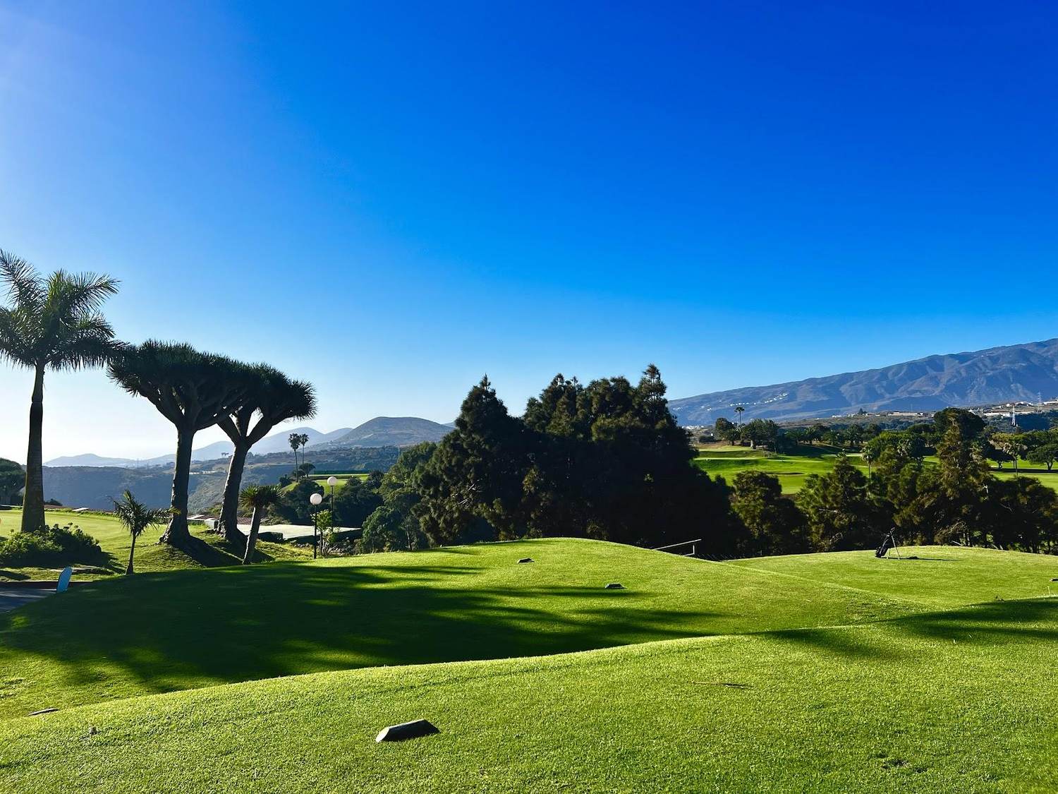 Gran Canaria, Real Club de Golf de Las Palmas above the Bandama caldera
