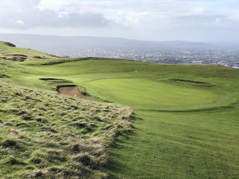 Cleeve Hill Golf Club, the highest golf course in the Cotswolds above Cheltenham