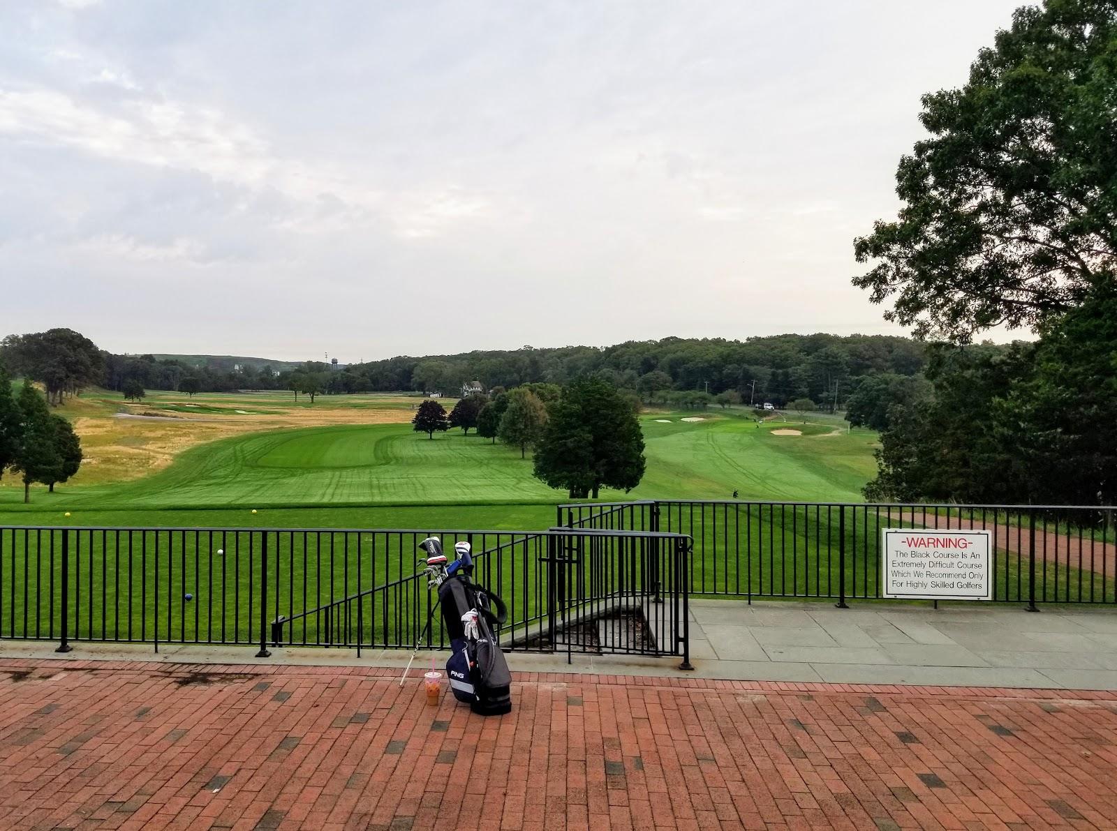 Bethpage Black Course, the rolling public links land at Bethpage State Park, Farmingdale, New York
