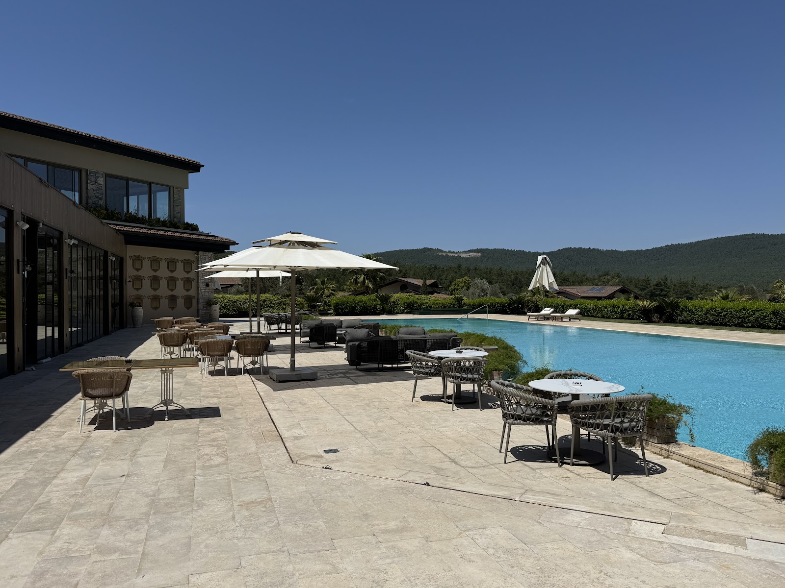 Regnum Golf and Country Club Bodrum, fairway through the Aegean hills at Camlik, Turkey