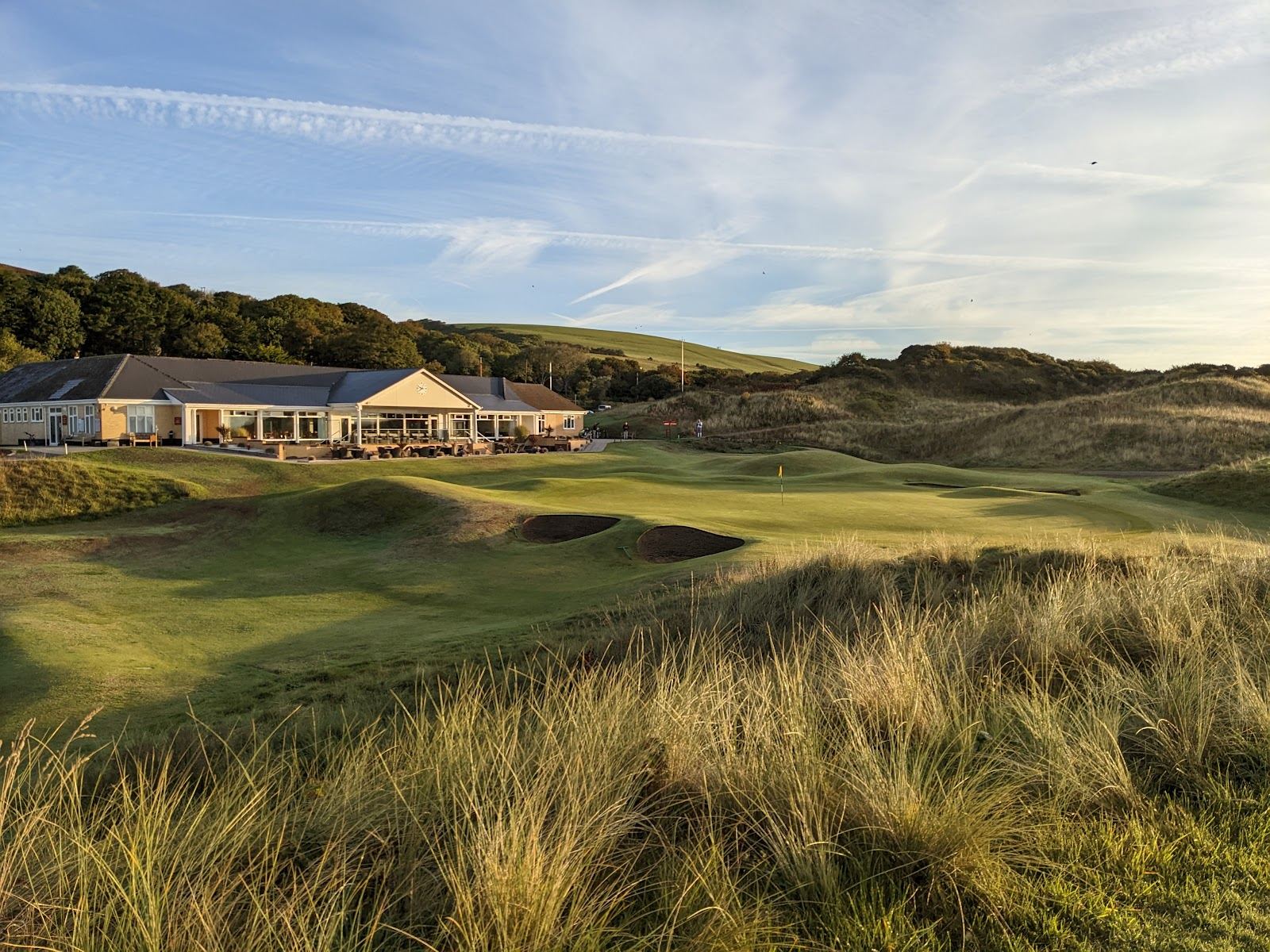Saunton Golf Club, links fairways through the Braunton Burrows dunes in North Devon