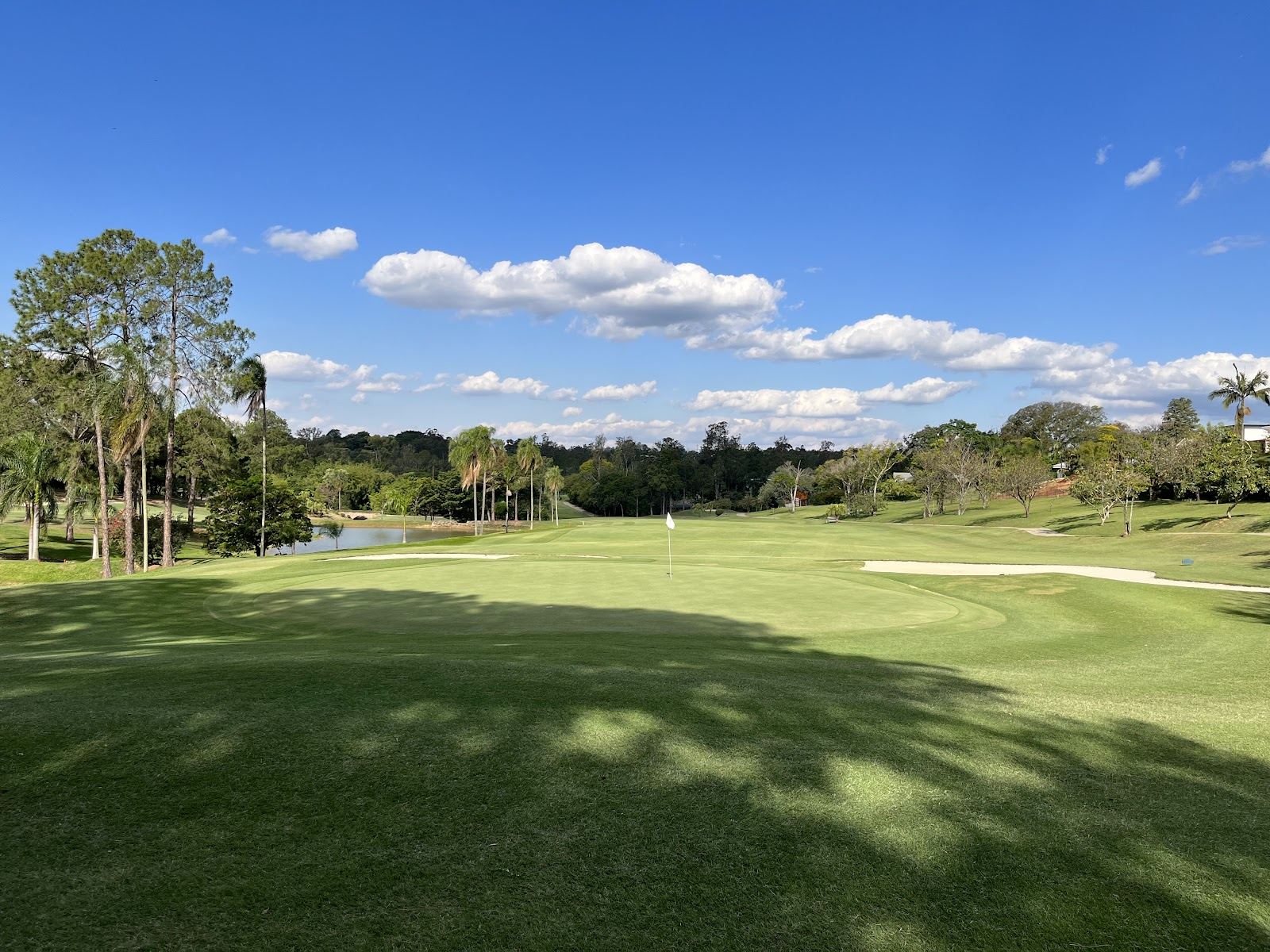 Terras de Sao Jose Golf Club, rolling fairways and lakes outside Itu, Sao Paulo state