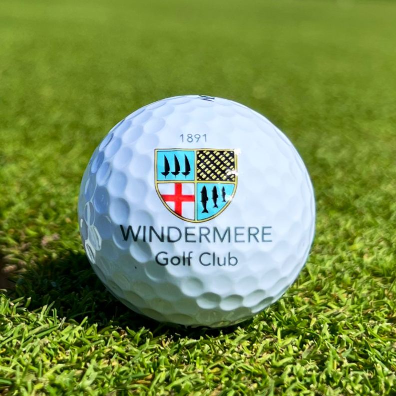 Windermere Golf Club, moorland fairways above the lake, Cumbria
