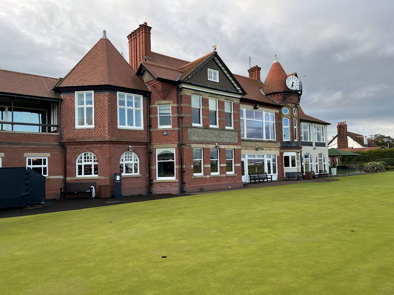 Royal Liverpool Golf Club links at Hoylake on the Wirral, England