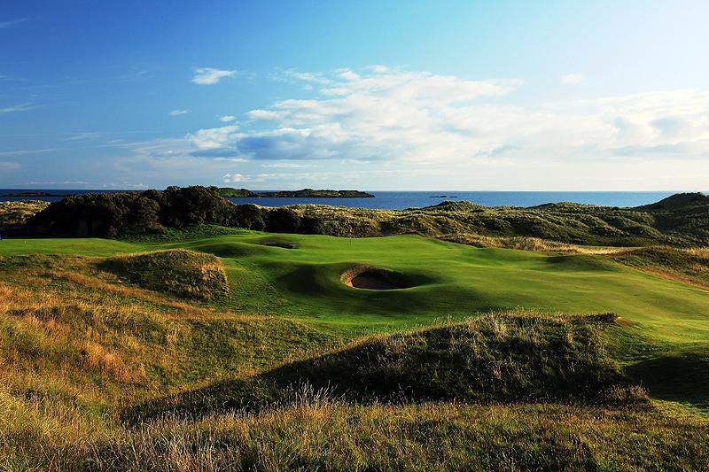 Royal Portrush Golf Club Dunluce Links along the Causeway Coast, County Antrim, Northern Ireland