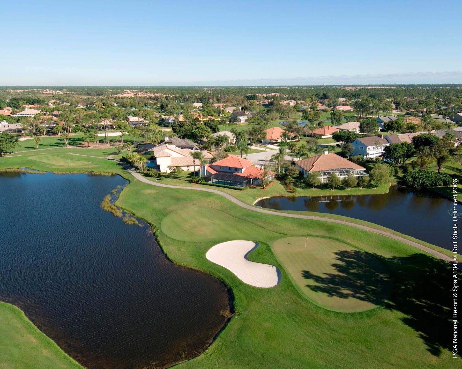 PGA National Champion course at Palm Beach Gardens on Florida's east coast