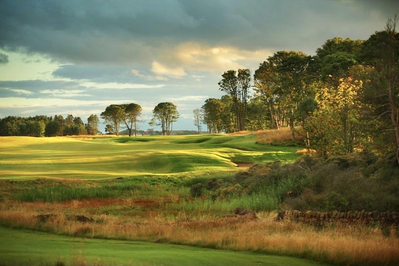 The Renaissance Club, East Lothian, links fairways above the Firth of Forth