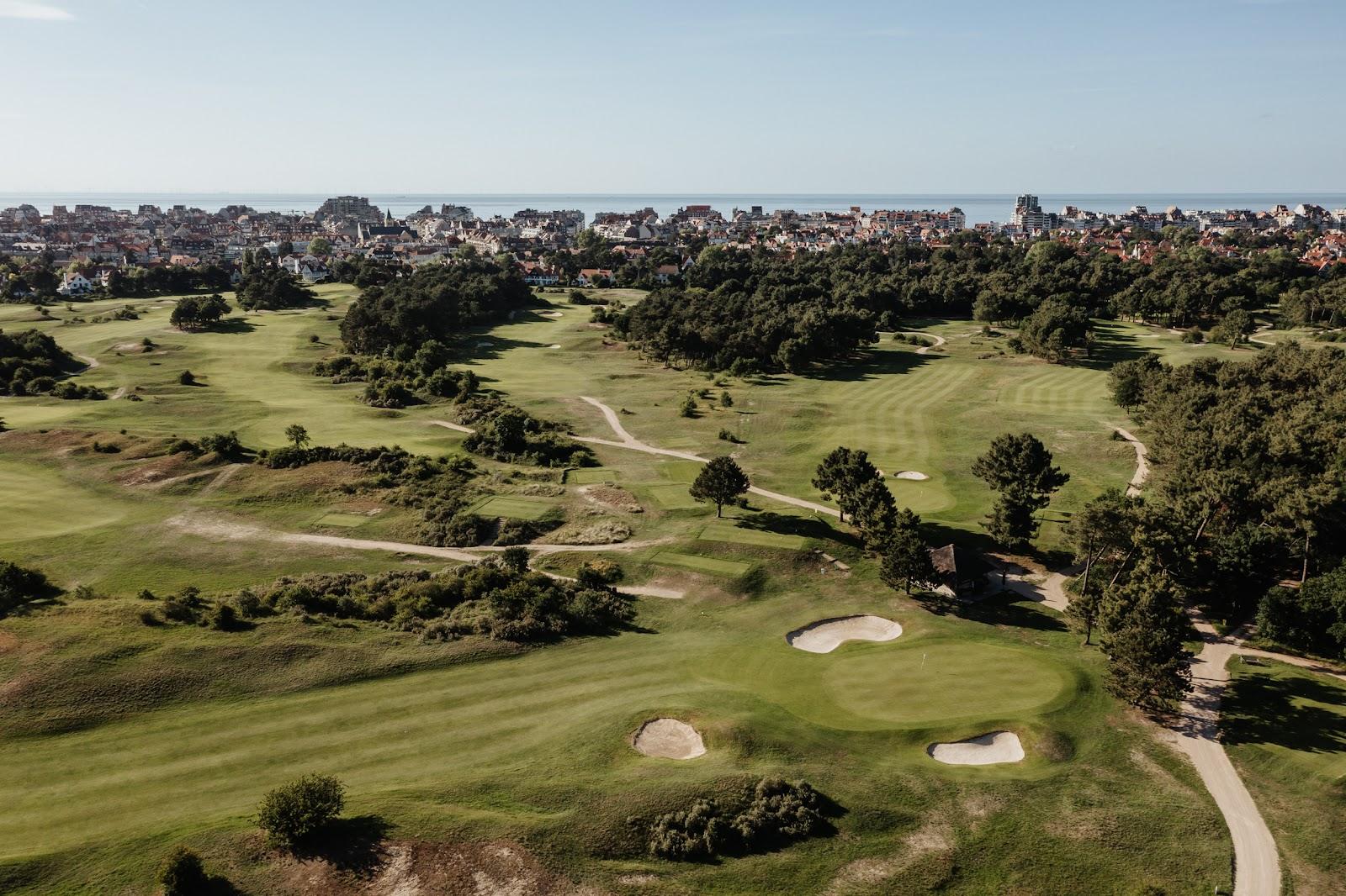 Royal Zoute Golf Club near Knokke on the Belgian coast, a classic Harry Colt links style course