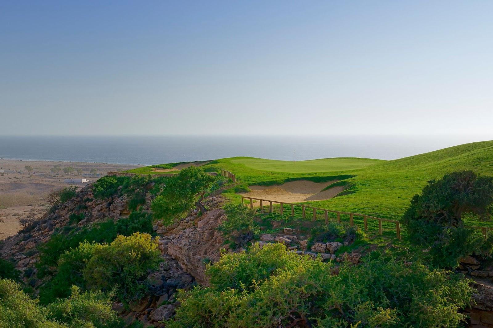 Tazegzout Golf, Agadir, clifftop fairways above the Atlantic in Morocco