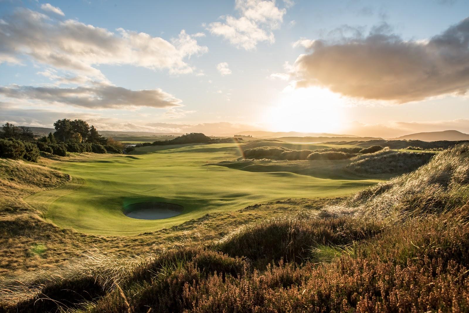 Cabot Highlands links on the Moray Firth in Scotland