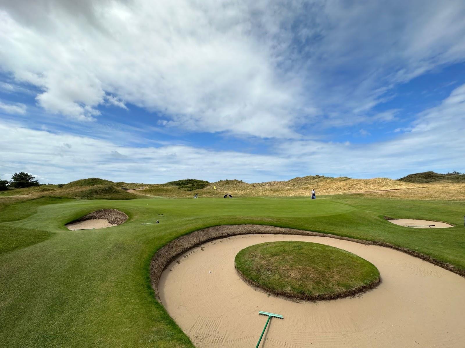 Royal Birkdale Golf Club, Southport, dune framed fairways on the Lancashire links