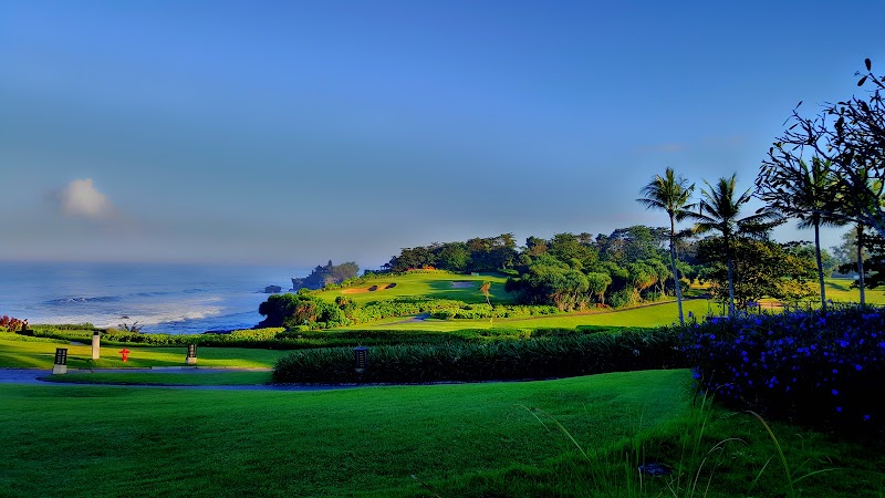 Nirwana Bali Golf Club above Tanah Lot, the marquee round of a Bali golf holiday