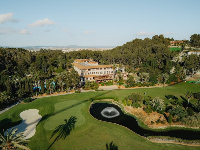 Son Vida golf course, the oldest on Mallorca, above Palma, Spain