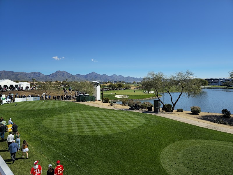 TPC Scottsdale Stadium Course, home of the WM Phoenix Open, Arizona