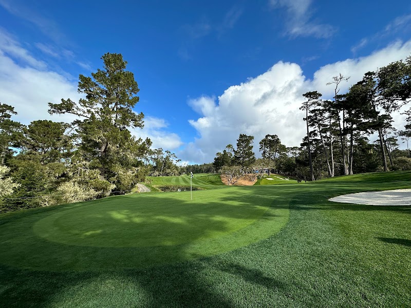Spyglass Hill Golf Course, dunes and forest on the Monterey Peninsula