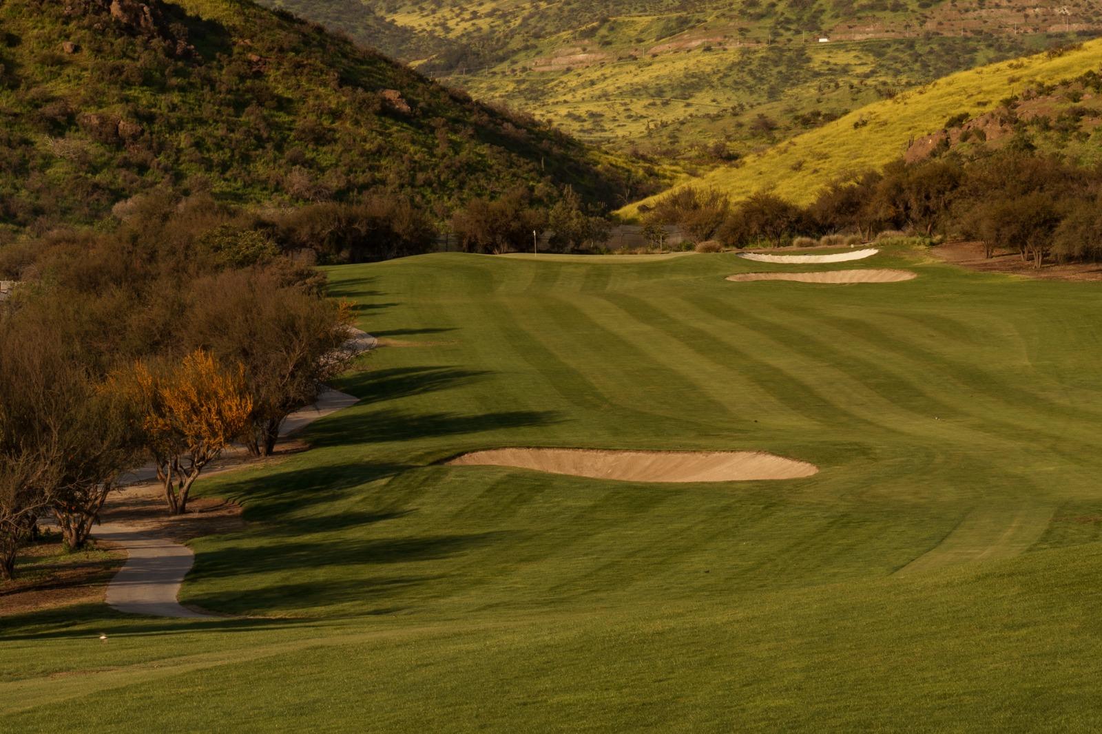 Hacienda Chicureo golf course outside Santiago, Chile