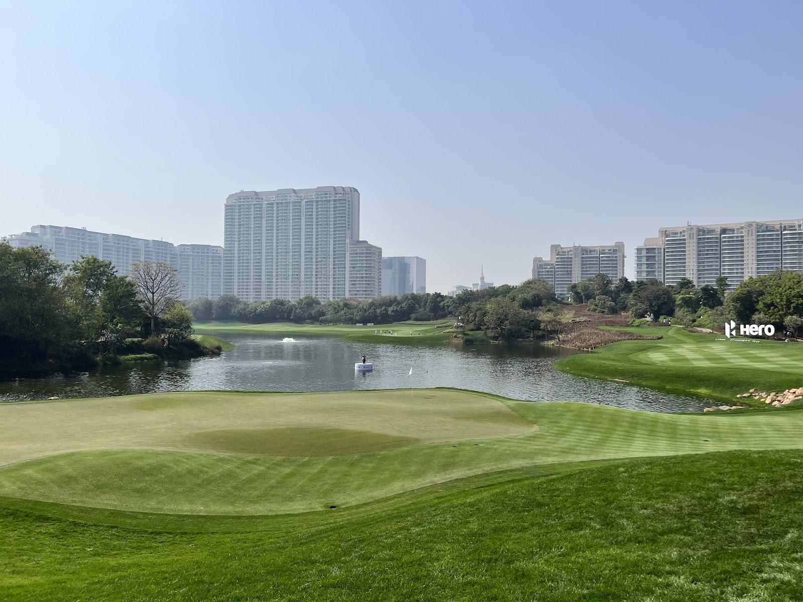 DLF Golf and Country Club, Gurgaon, Delhi NCR, India, championship fairways and bunkering