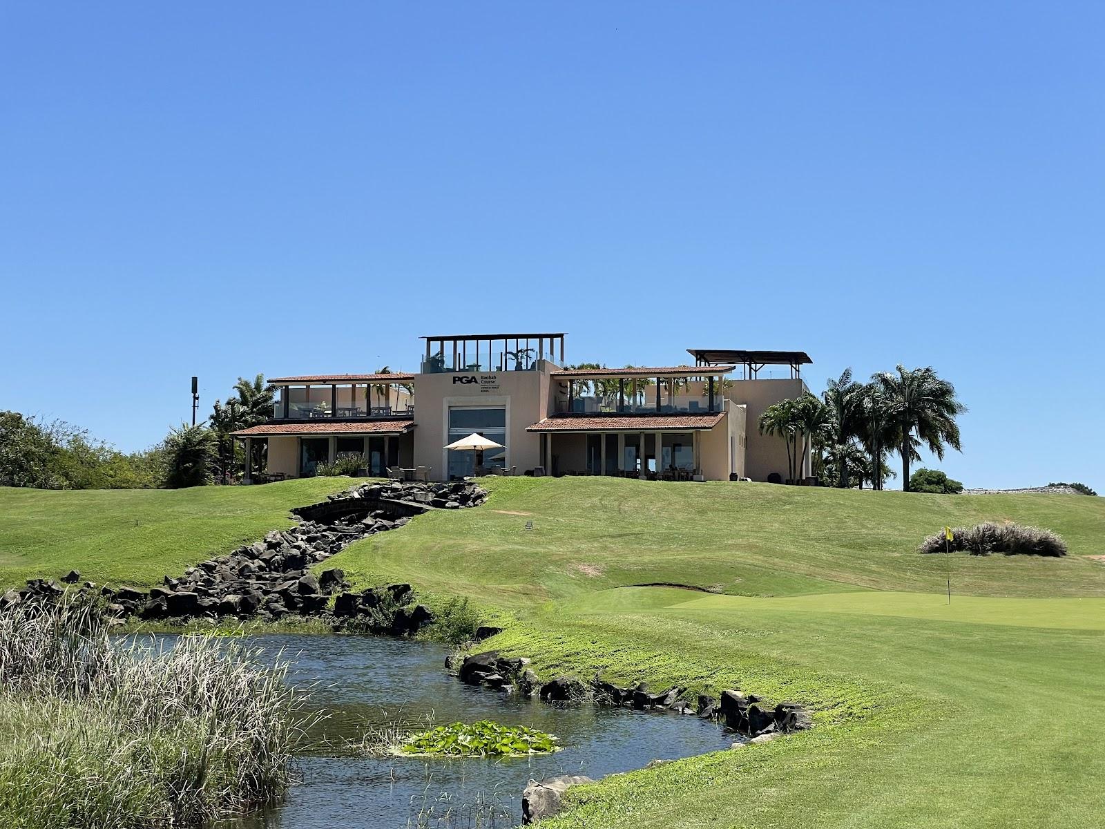 Vipingo Ridge fairway above the Indian Ocean on the Kenyan coast