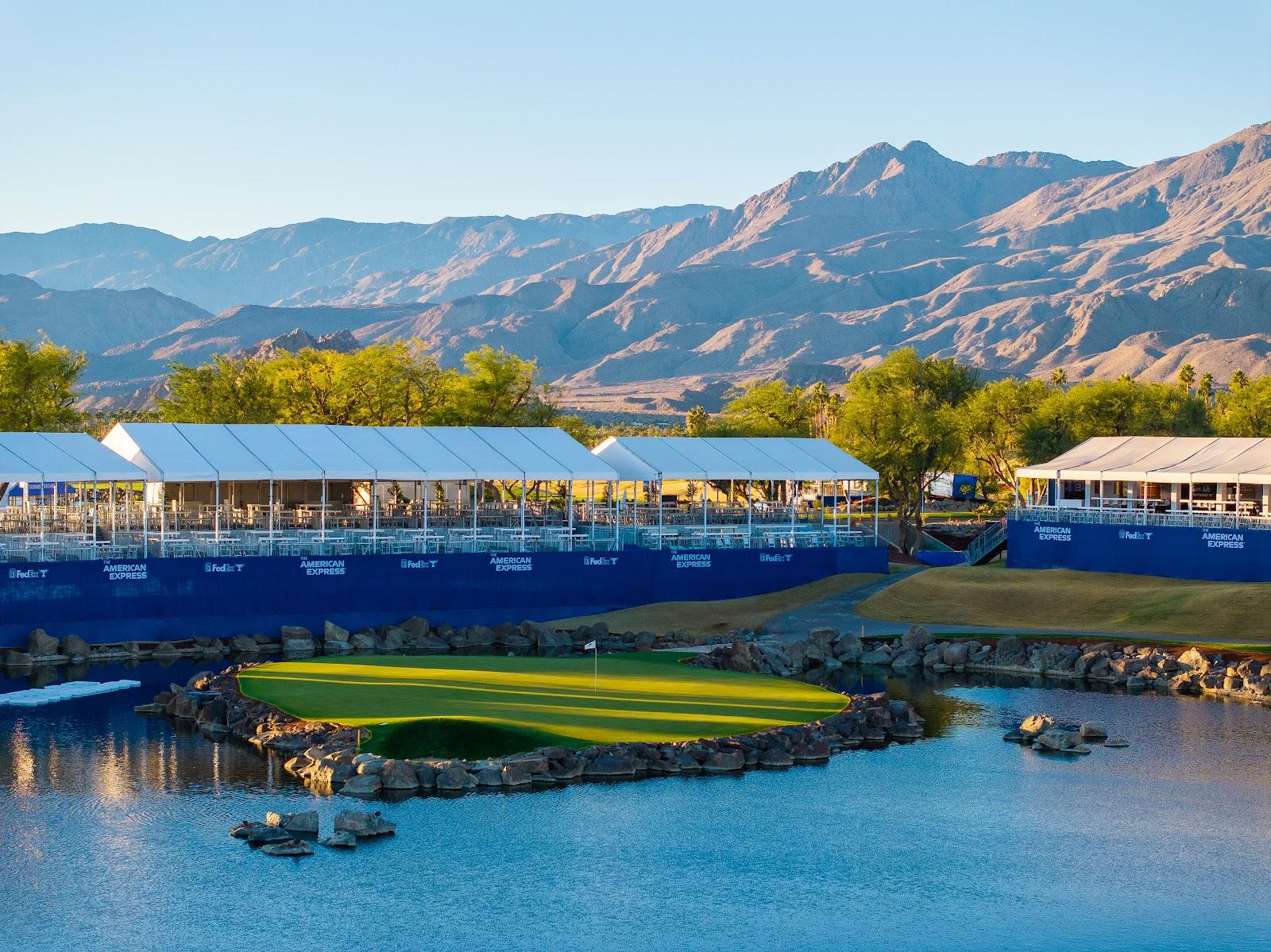 PGA West Stadium Course at La Quinta in the Coachella Valley, California