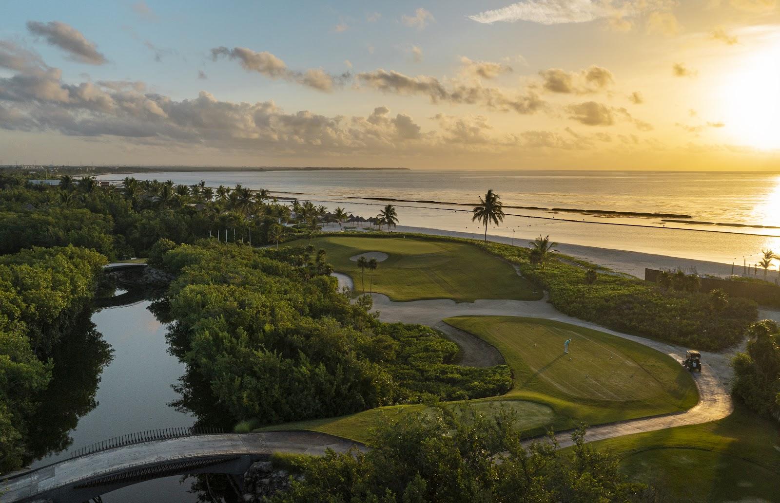 El Camaleon Golf Course at Mayakoba on the Riviera Maya, Mexico